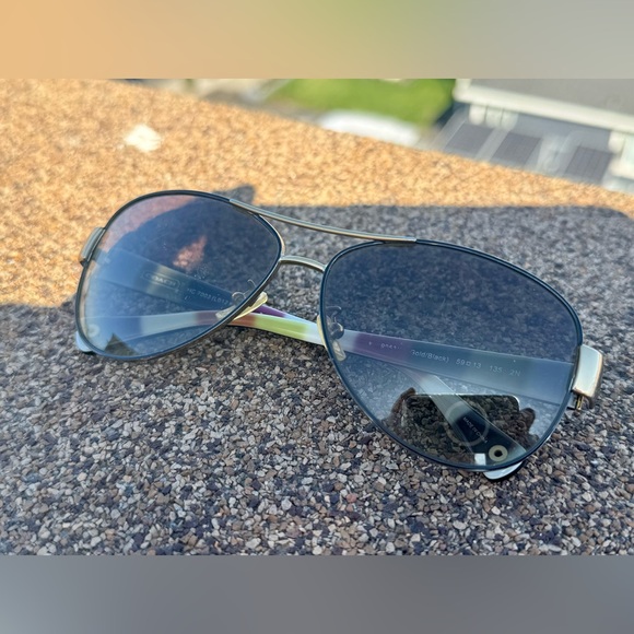 Coach Aviator Polarized Women’s Sunglasses HC7003 L012 Kristina - Picture 2 of 6